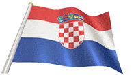 croatia flag pole animated