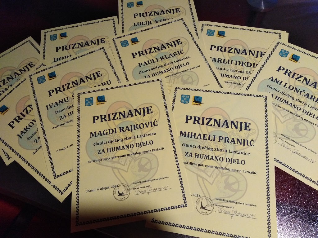 lastavice priznanja